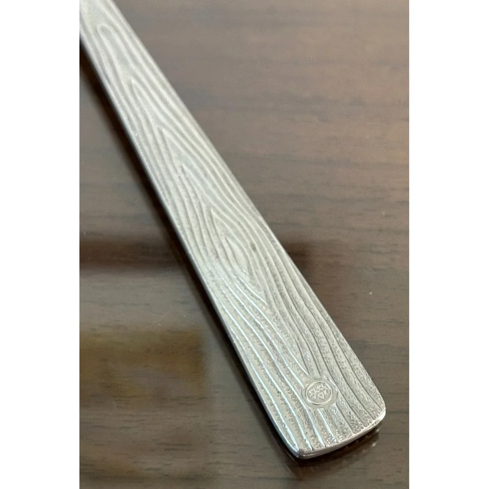 NATUREWOOD Pfaltzgraff Stainless Steel Pierced‎ 10.25'' Serving Spoon